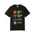 Wake Up Spread Love Sleep Repeat T-Shirt