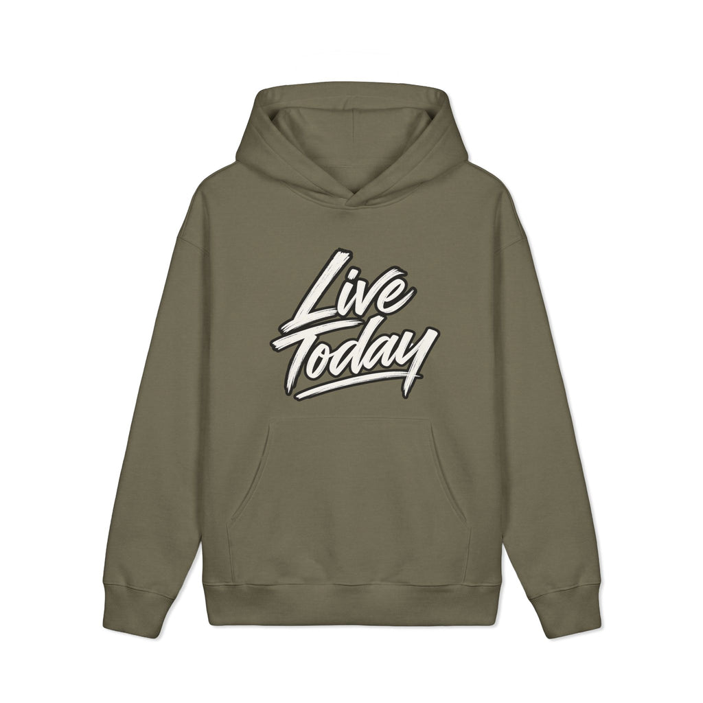 "Live Today Because You Could Die Today" Inspirational Pullover