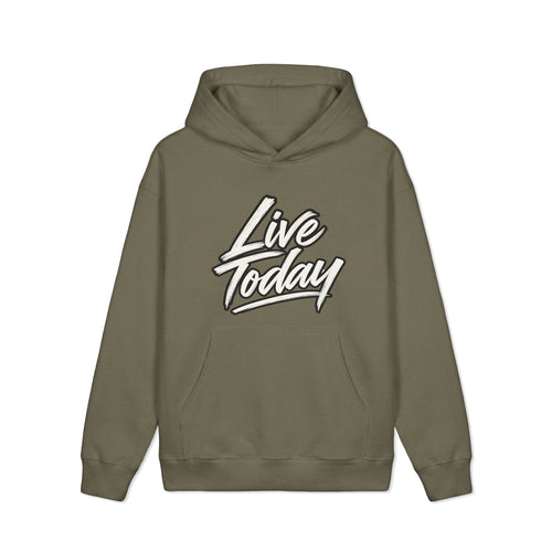 "Live Today Because You Could Die Today" Inspirational Pullover