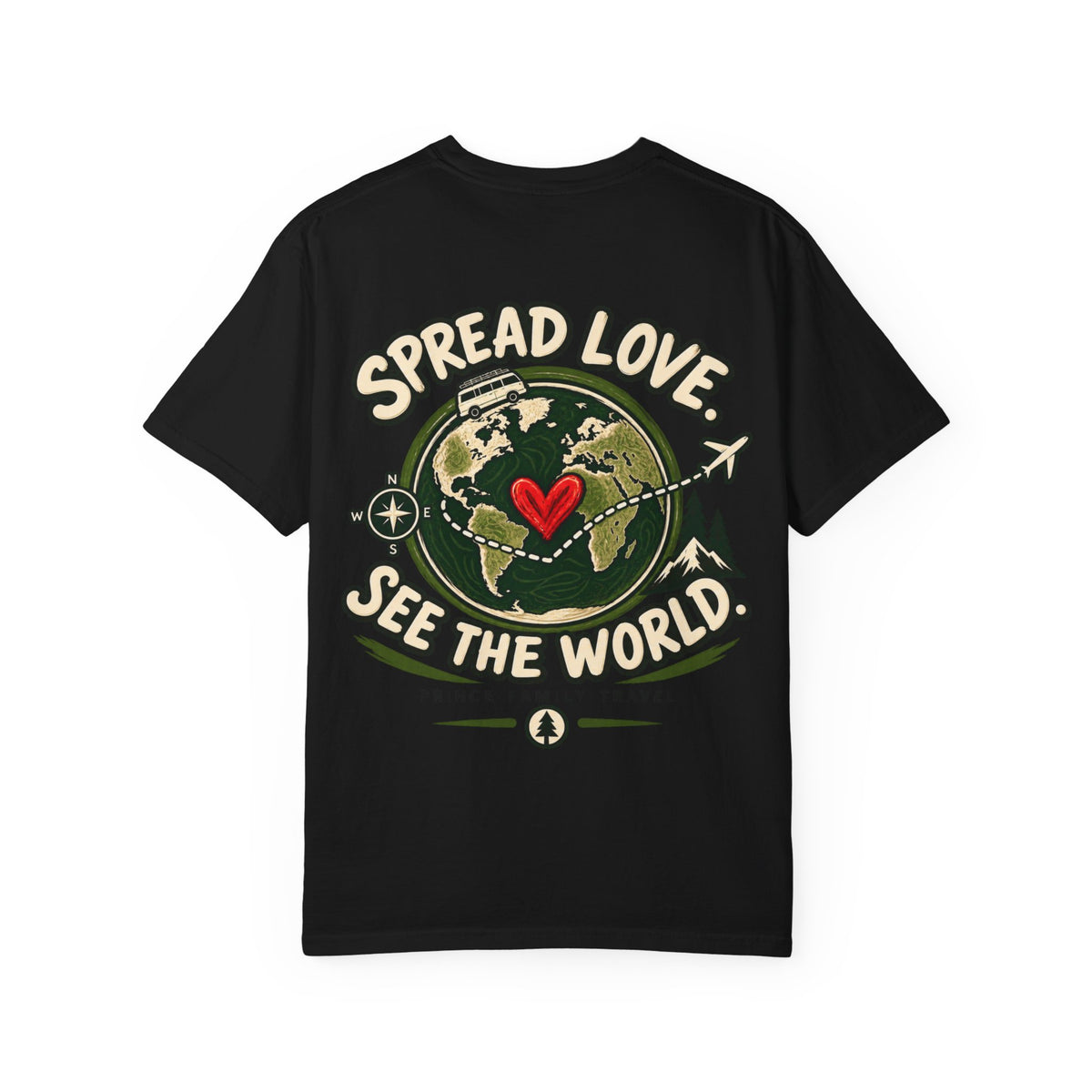 Spread Love, See the World T-shirt