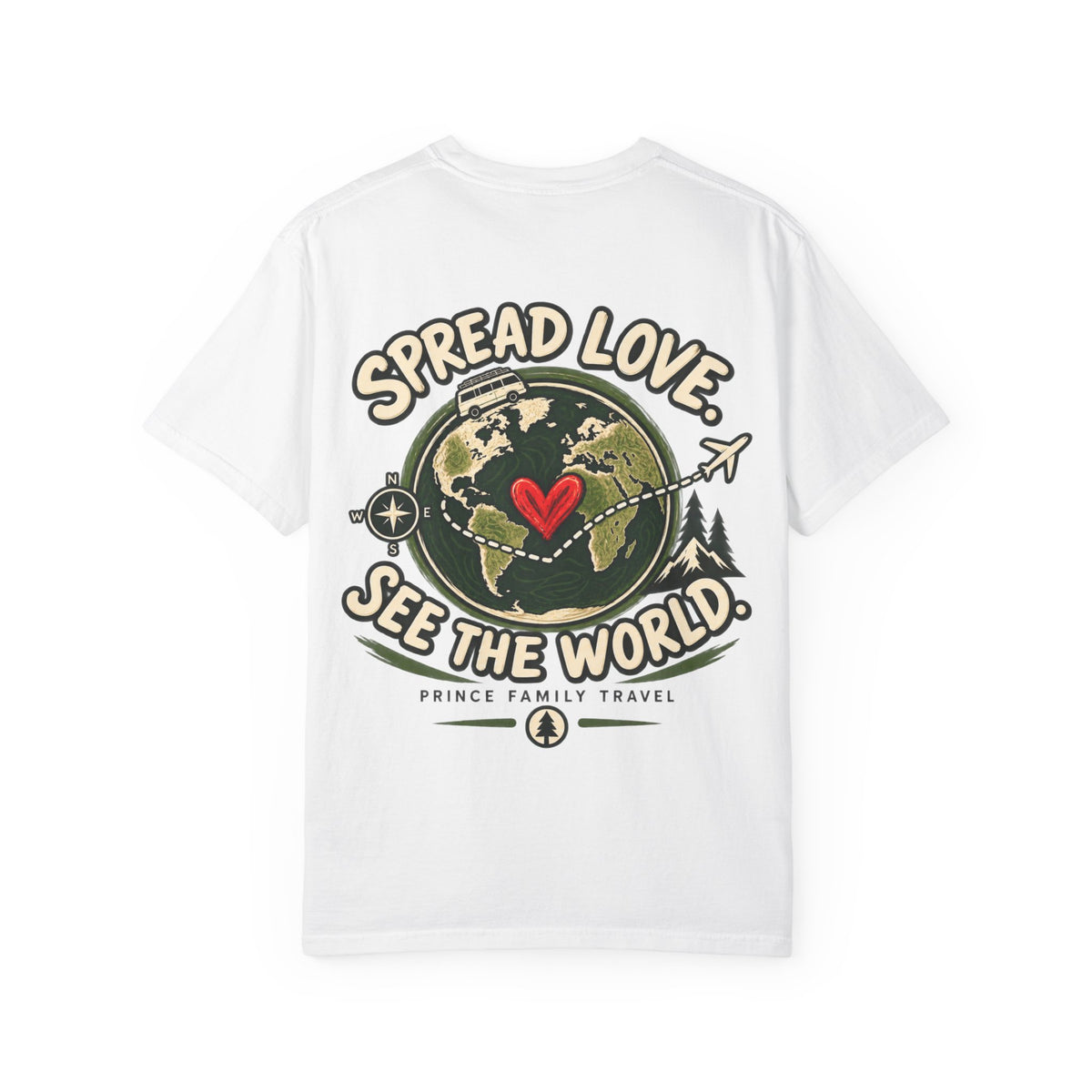 Spread Love, See the World T-shirt